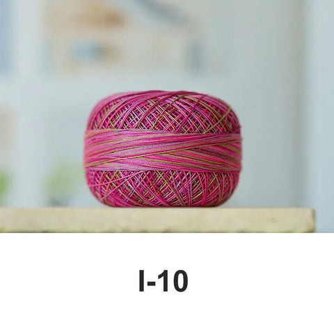 80# micro crochet thread - Pink