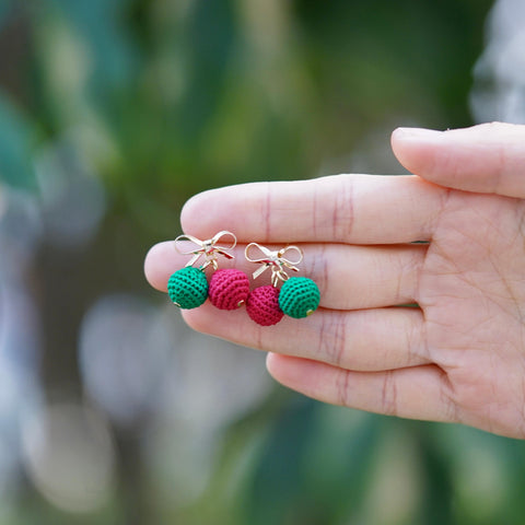 Christmas Ball Earrings