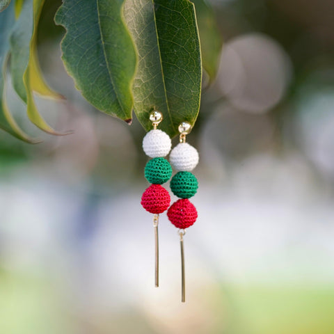 Christmas Ball Earrings