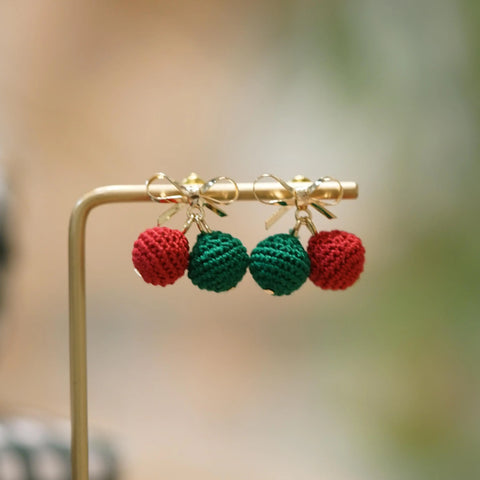 Christmas Ball Earrings