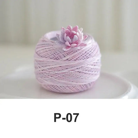 80# micro crochet thread - Purple