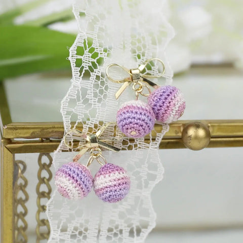 Balls Bow Earrings