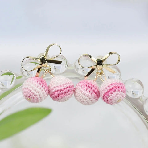 Balls Bow Earrings