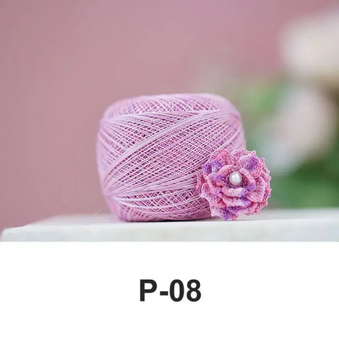 80# micro crochet thread - Purple