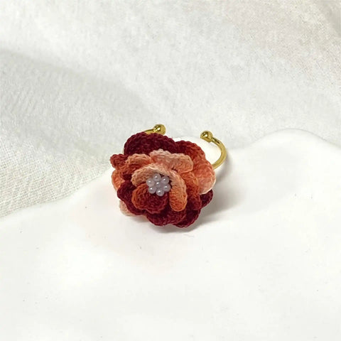 Camellia Pearl Ring