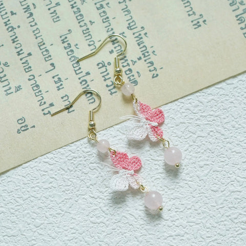 Butterfly Bead Earrings