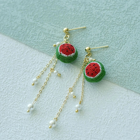 Watermelon Earrings