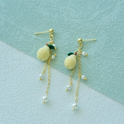 Pear Earrings