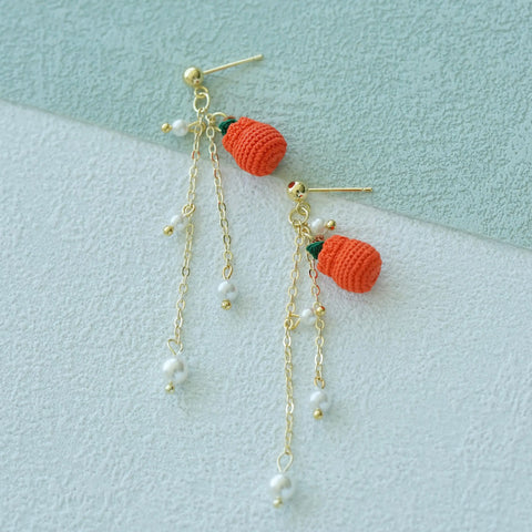 Tangerine Earrings