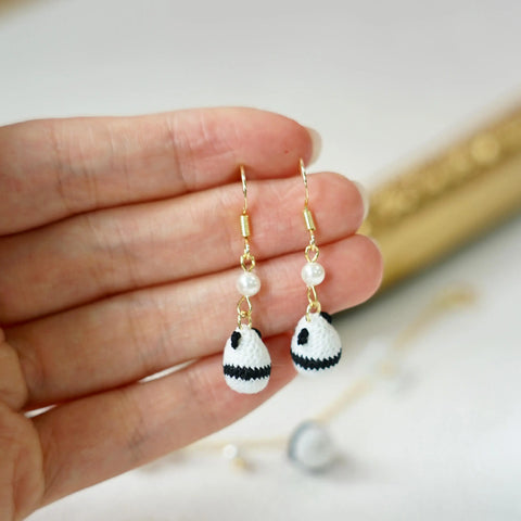 Panda Earrings