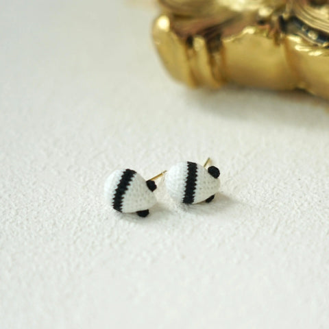 Panda Earrings