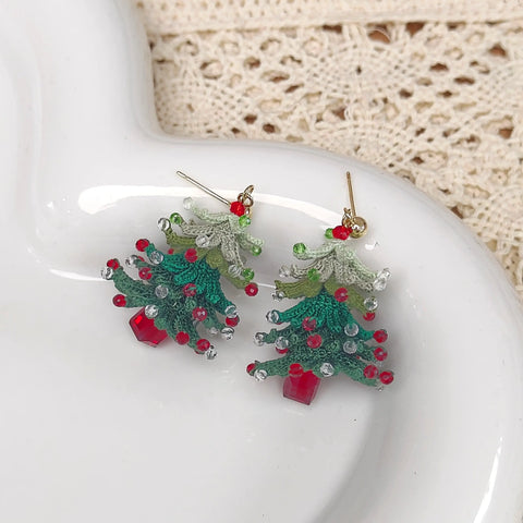 Christmas Tree Earrings