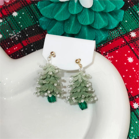 Christmas Tree Earrings