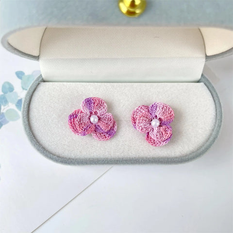 Wild Pansy Earrings