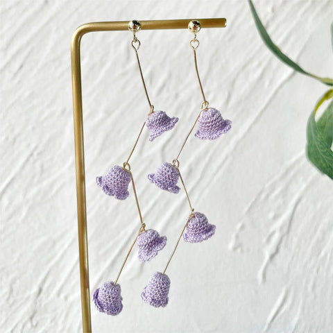 Campanula Line Earrings