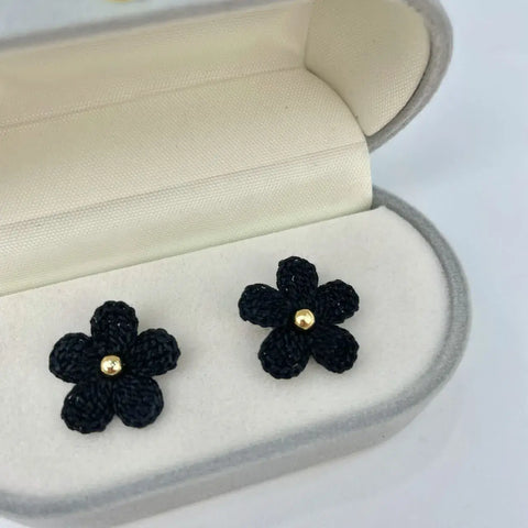 Solid Series Little Flower Earrings