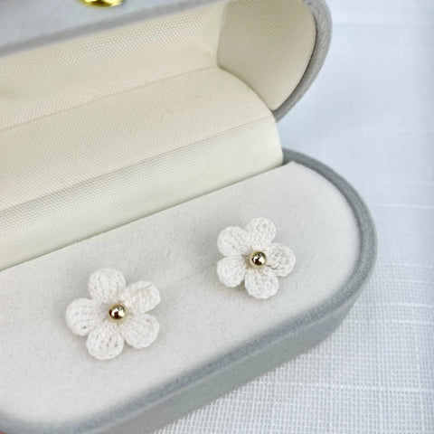 Solid Series Little Flower Earrings