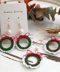 Onirr Handmade Micro Crochet Circle Earrings 1