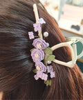 Onirr Handmade Micro Crochet Hair Claw Clip B 2