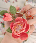 Onirr Handmade Micro Crochet Hair Claw Clip C