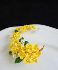 Onirr Handmade Micro Crochet Osmanthus_Brooch