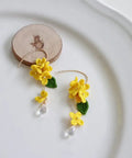 Onirr Handmade Micro Crochet Osmanthus Earrings