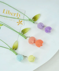 Onirr Handmade Micro Crochet Tulip Keychain