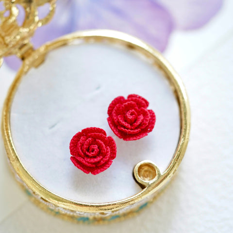 Rose Earrings