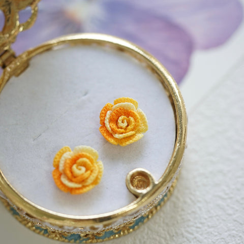 Rose Earrings